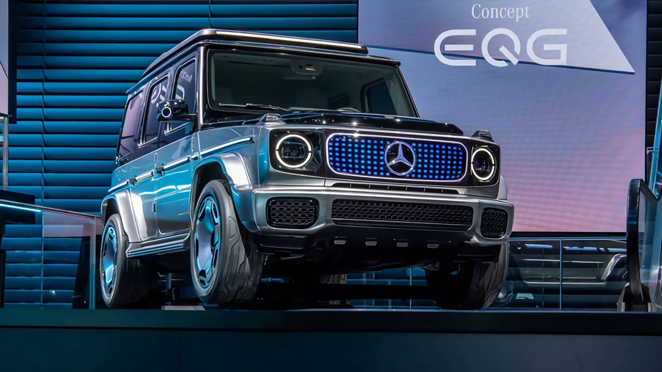 Mercedes представил концепт электрического «Гелендвагена»